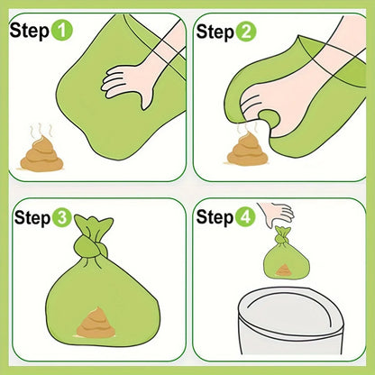 Dog waste bags -  Biodegradable! - Leak Proof & Sanitary - Bulk pack